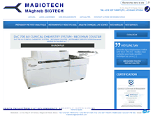 Tablet Screenshot of mabiotech.com